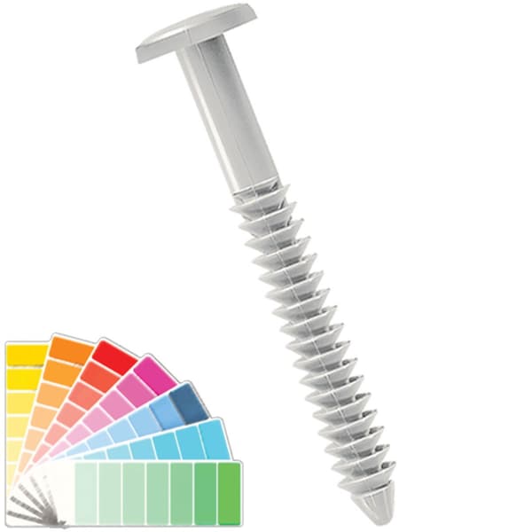 Ekena Millwork 3" Lifetime Vinyl Shutter-Lok's, Paintable (Each) LVSL0001PG - main